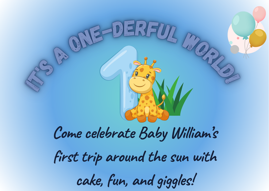 1st Birthday (Pack of 20)