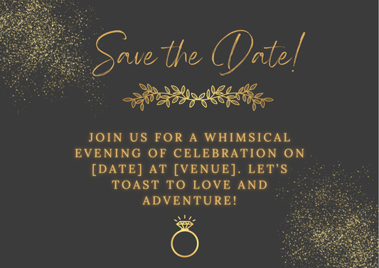 Save The Date! starting from